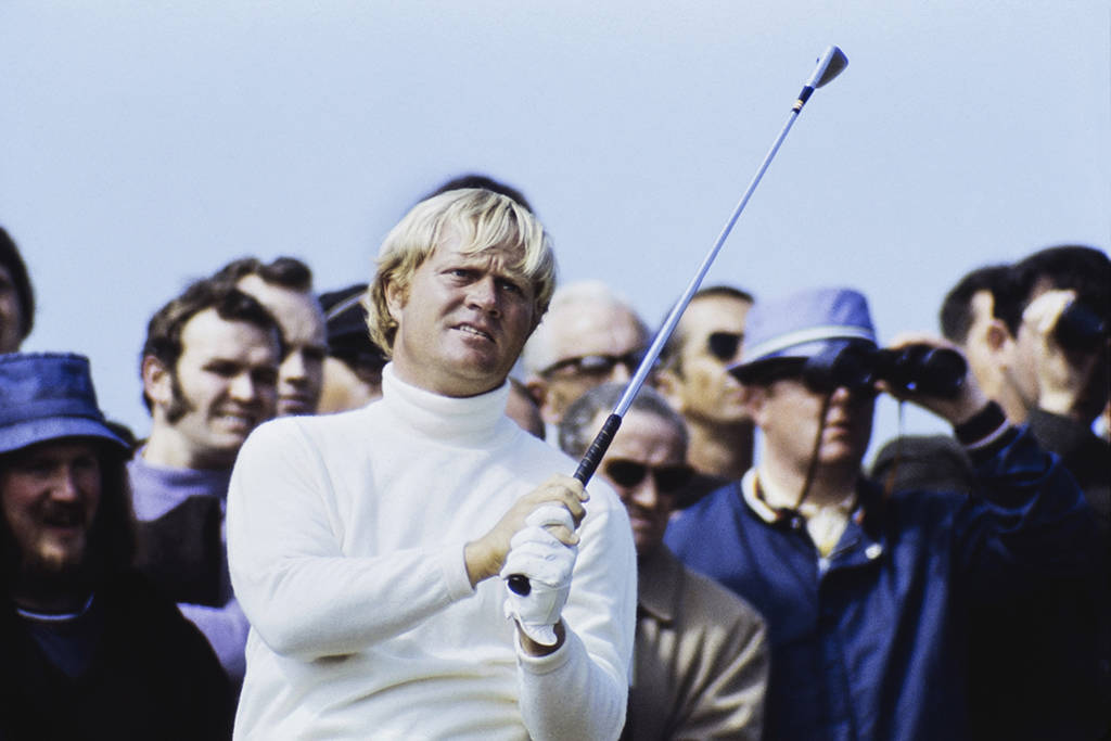 Jack Nicklaus at The 101st Open in 1972